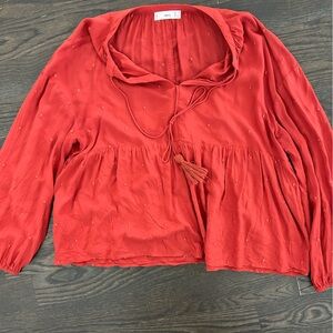 Gorgeous red mango blouse